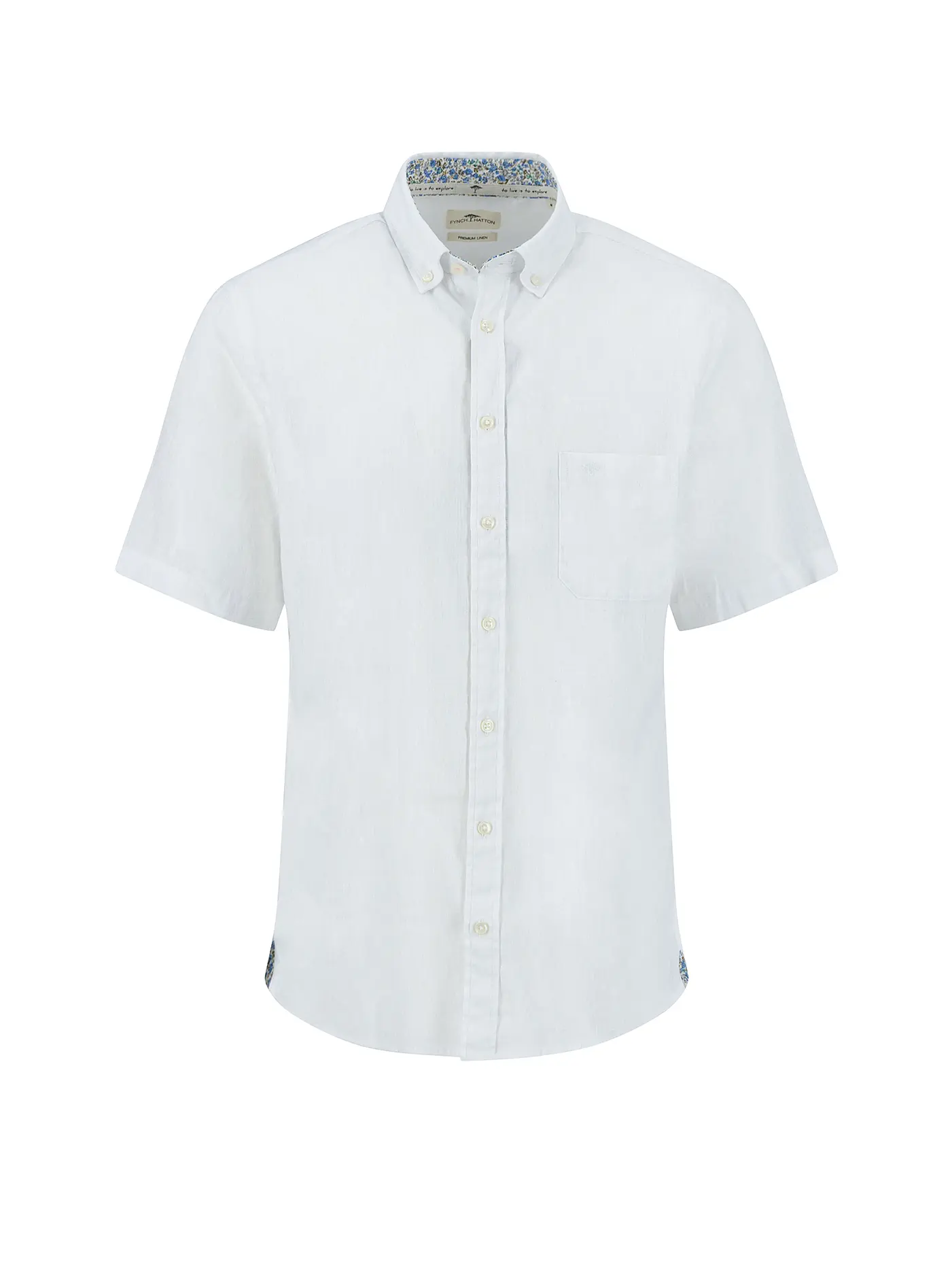 FYNCH HATTON | Hemd Casual Fit | weiss